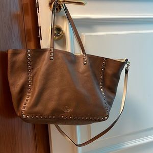 Valentino reversible bag/ Brown beige (authentic)
